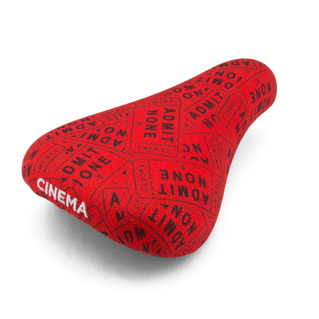 Red best sale bmx seat