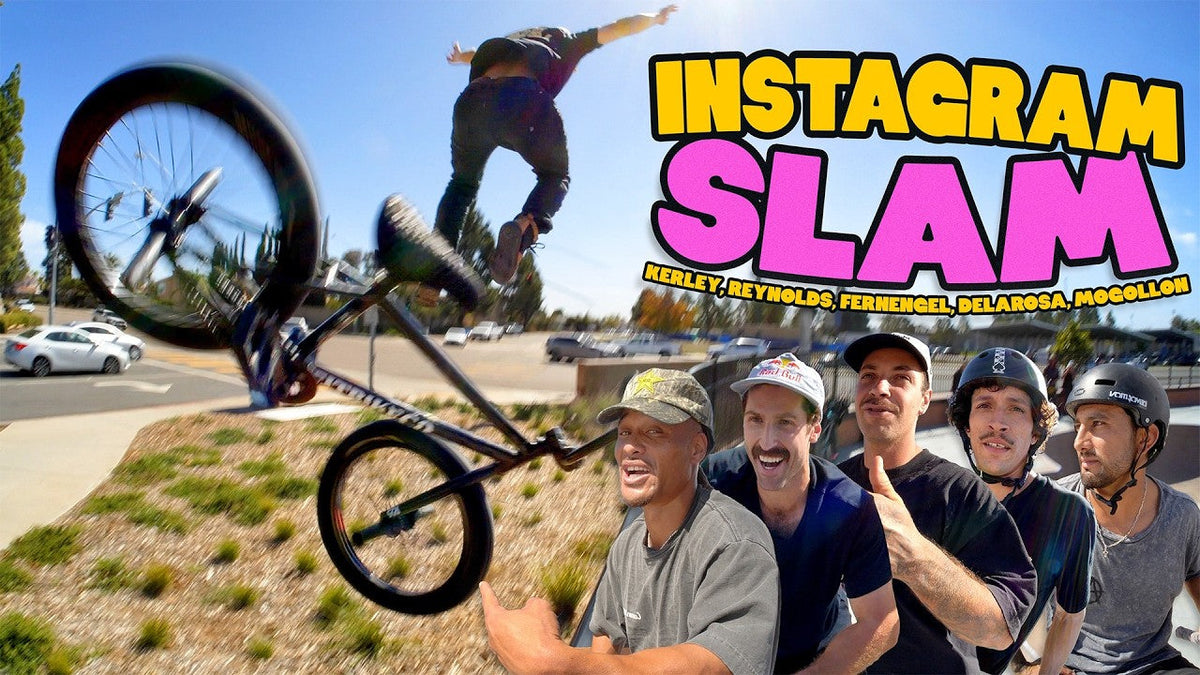 GARRETT REYNOLDS & CHAD KERLEY - OUR BMX INSTAGRAM SLAM