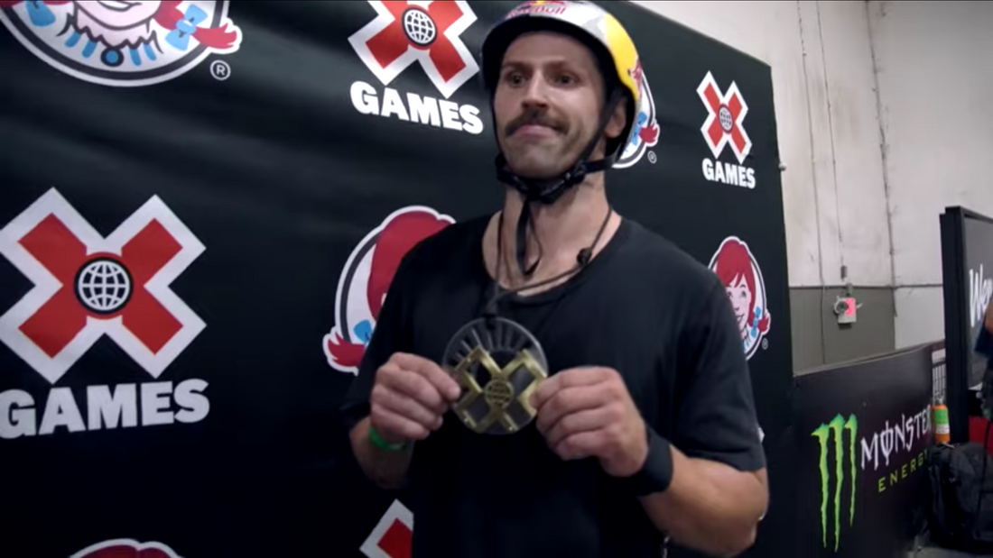 GARRETT TAKES X GAMES 2021 STREET GOLD