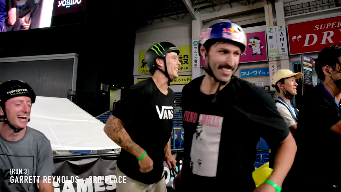 GARRETT AND CK AT X GAMES JAPAN