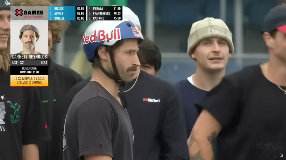 GARRETT TAKES BRONZE AT X GAMES JAPAN