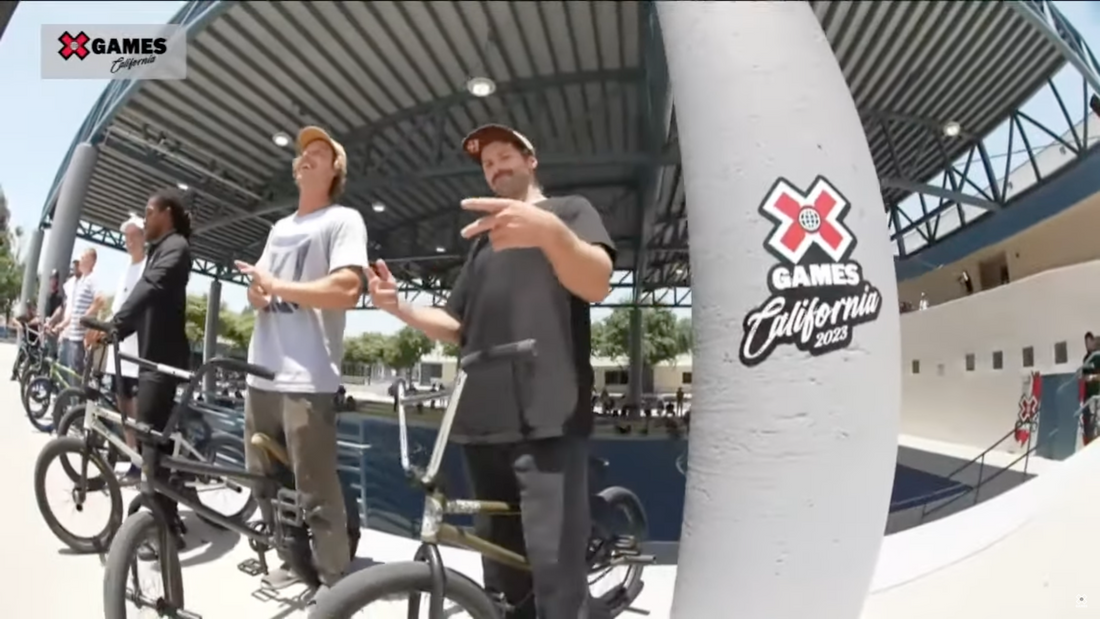 GARRETT & NATHAN IN X GAMES REAL BMX BEST TRICK