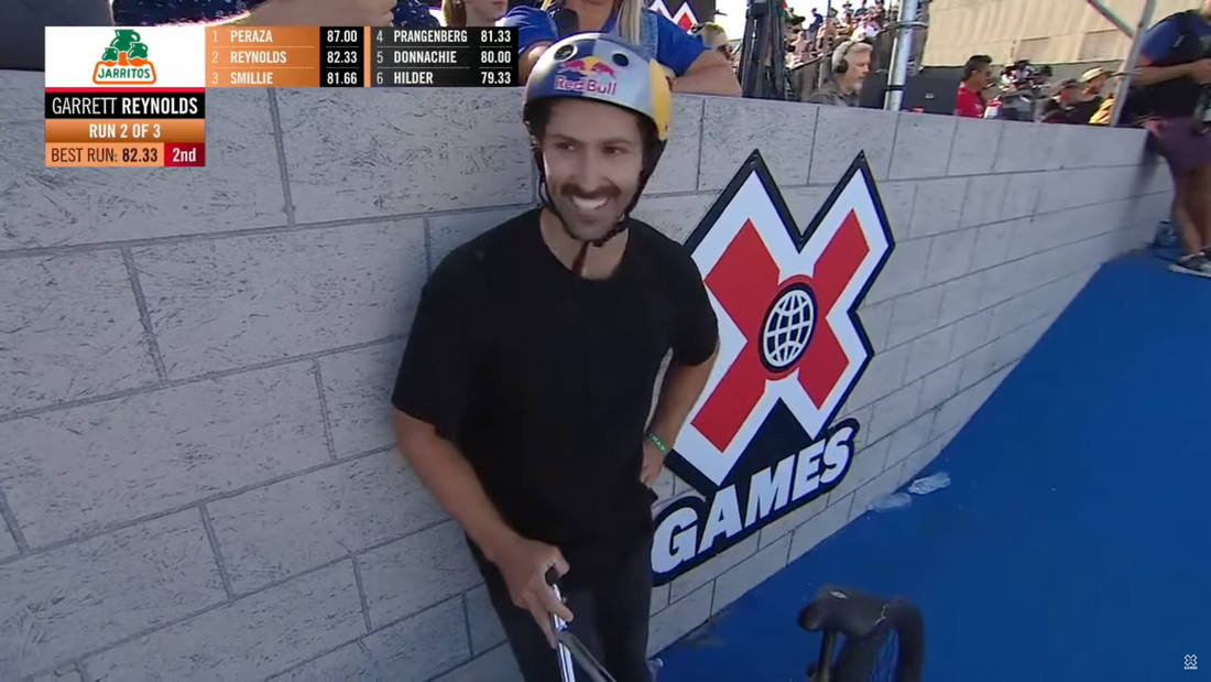 GARRETT REYNOLDS X GAMES BRONZE!