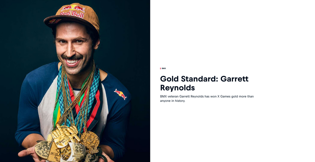 GARRETT REYNOLDS - X GAMES GOLDS INTERVIEW