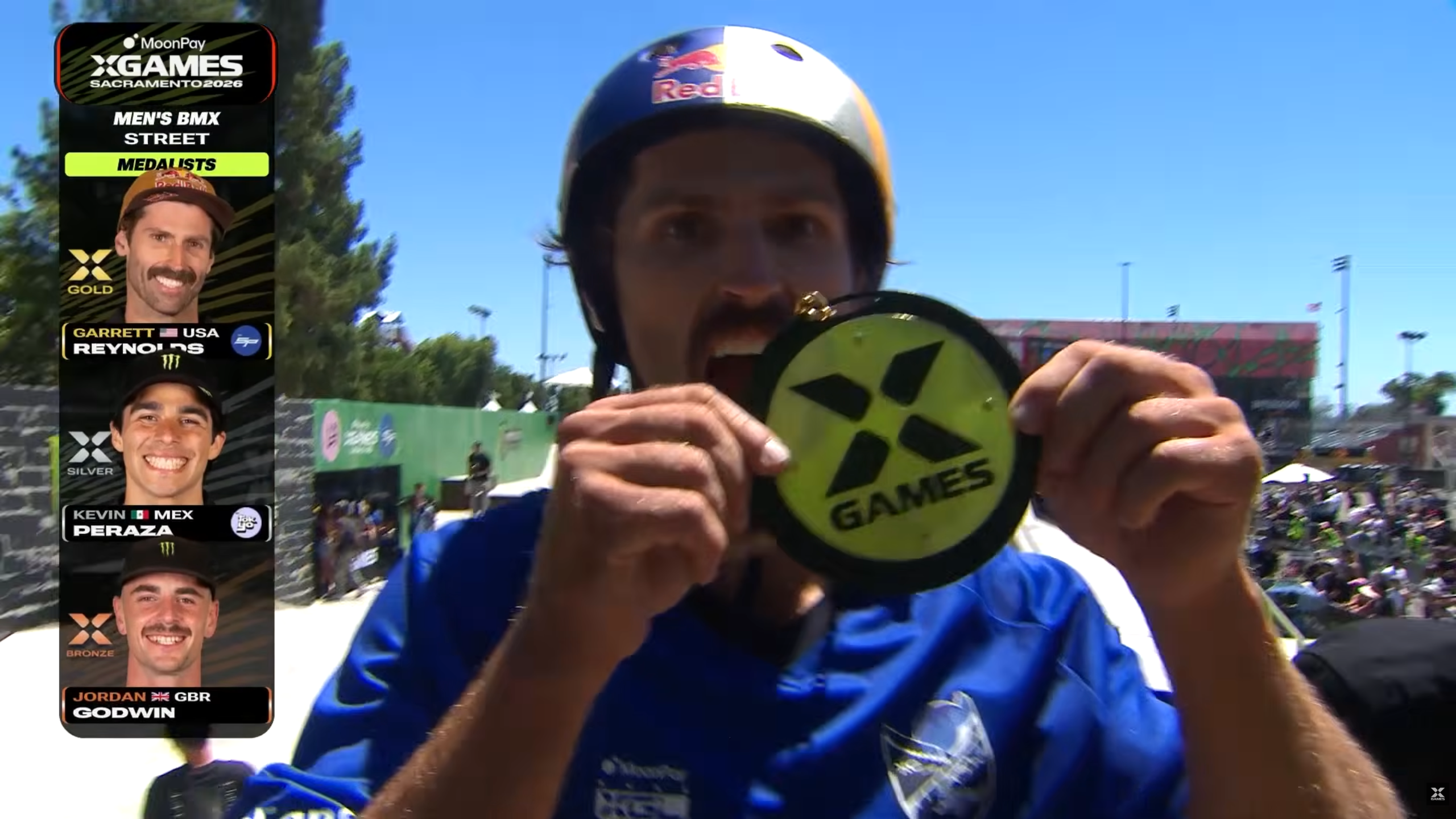 GARRETT REYNOLDS - GOLD AT X GAMES SACRAMENTO!