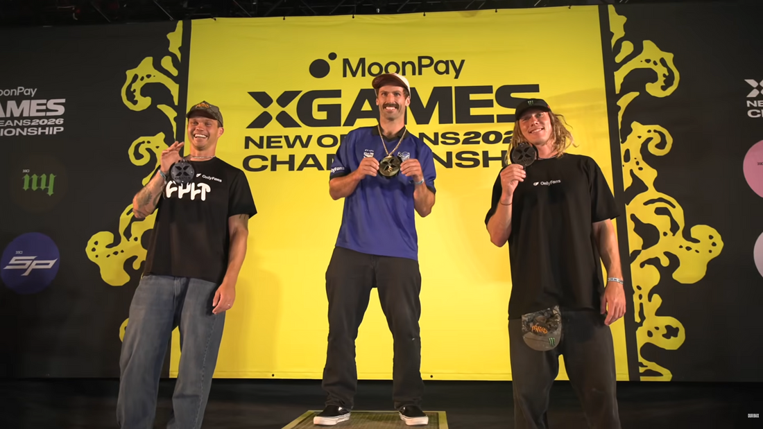 X GAMES GOLD #19 FOR GARRETT REYNOLDS!