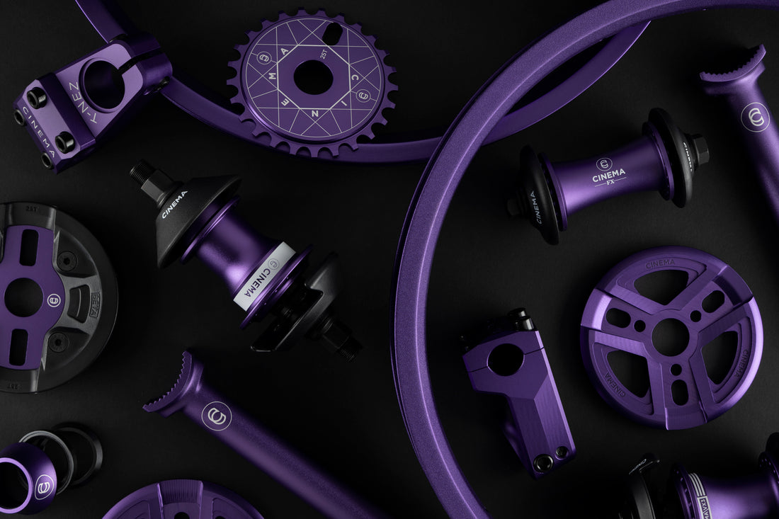 SANDBLAST PURPLE PARTS OUT NOW!