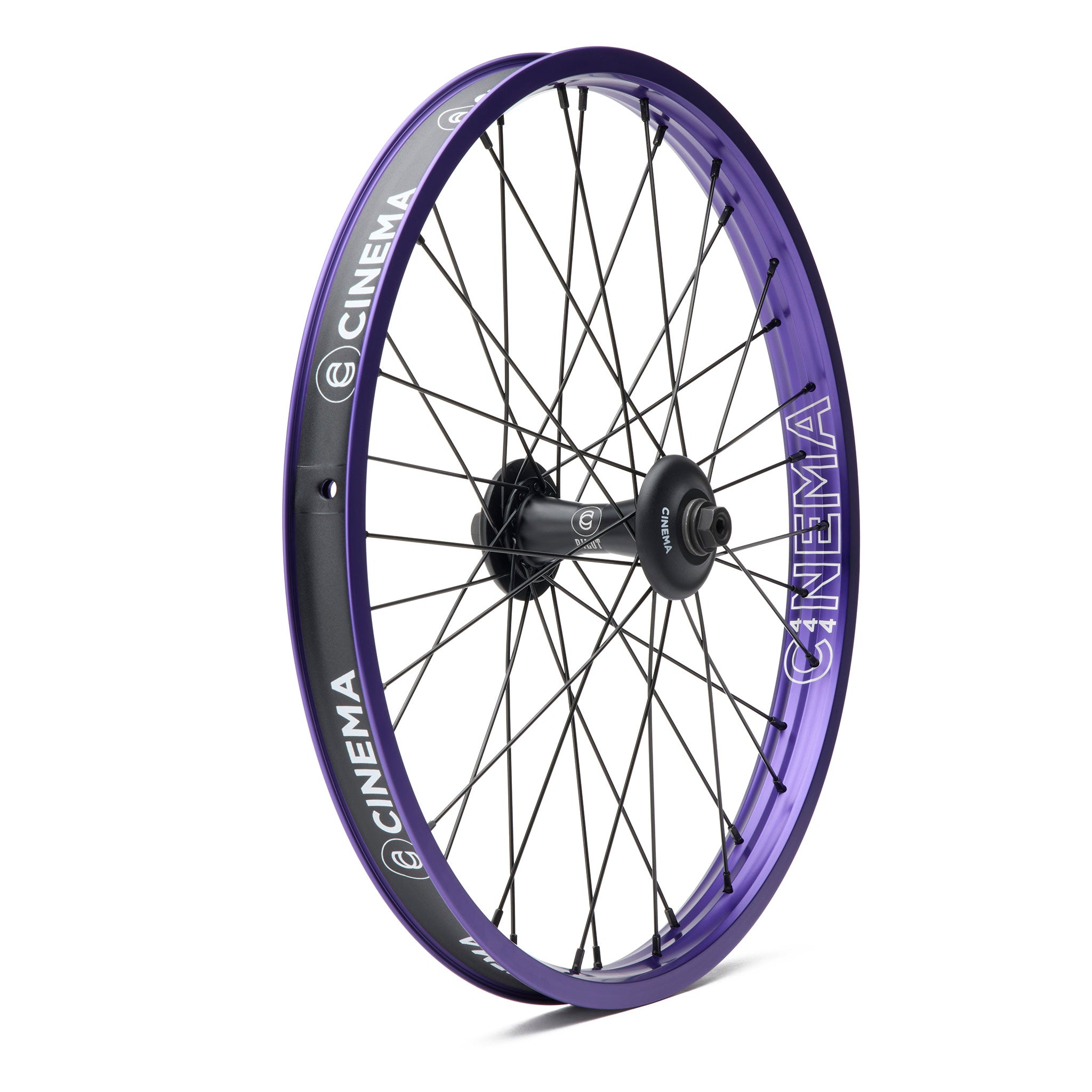 BMX フロント リア ホイール セット CINEMA Wheel Set 444 Front Wheel – Cinema BMX